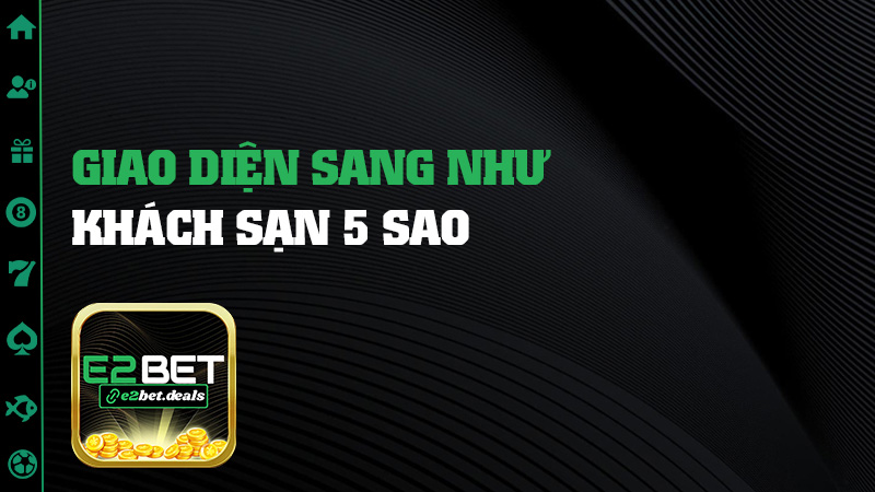 Giao diện sang như khách sạn 5 sao